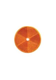 Rückstrahler-Blendlinse orange 60 mm