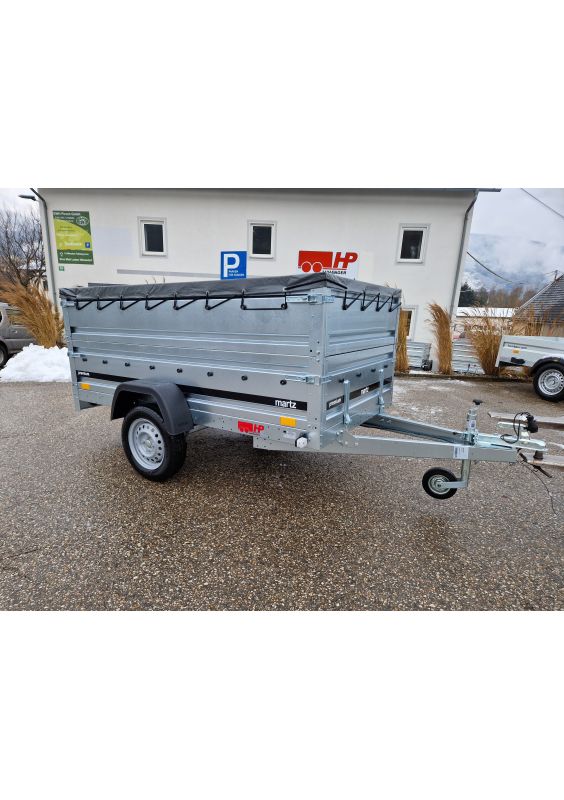 PKW Anhänger HP 3015 UA, 750 kg, 3000x1500x750 mm + Aufsatzwände u