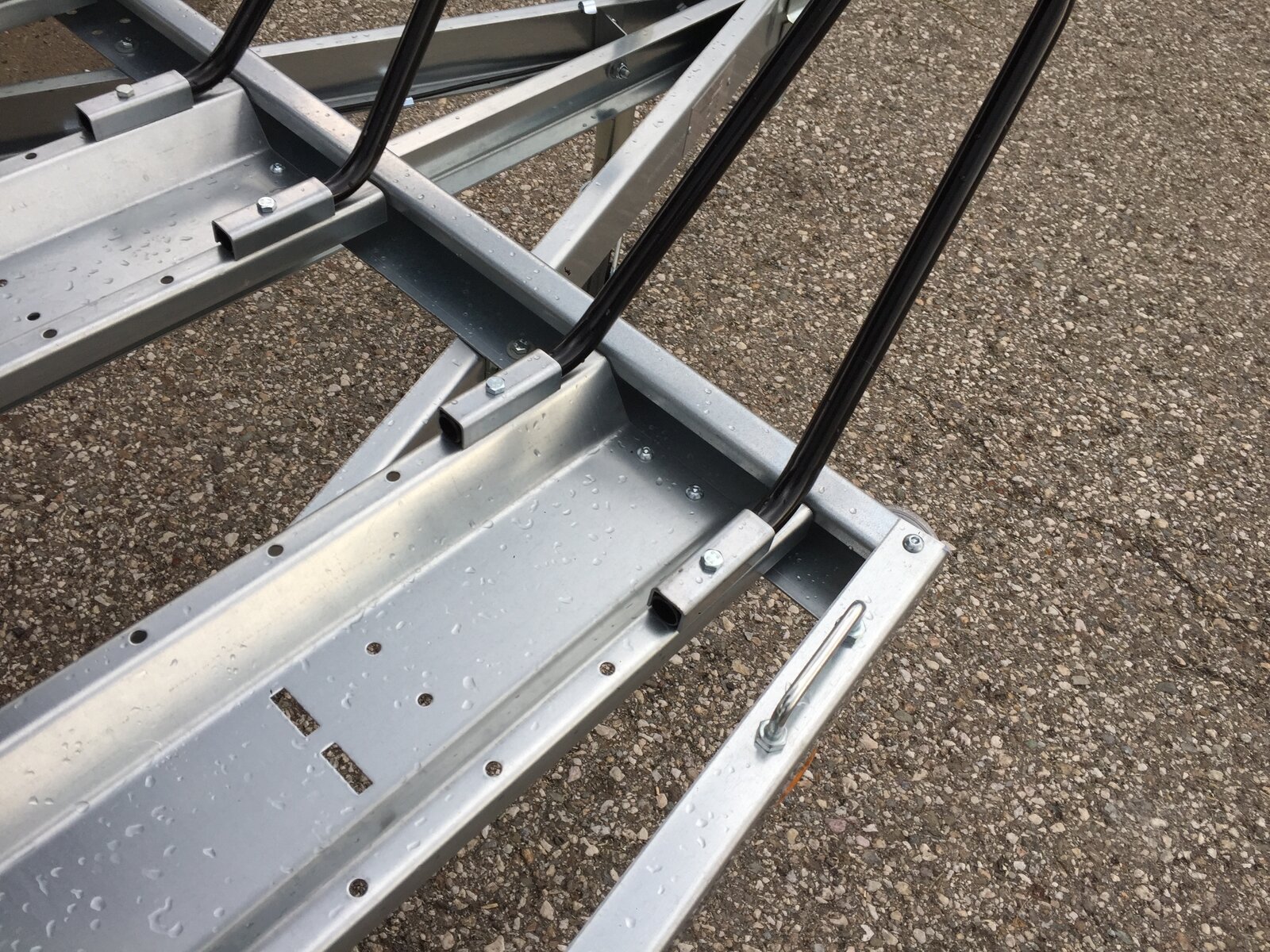 Motorradanhänger, Mod.: HP 1000M-2, 1000 kg gebremst bis zu 3 Motorräder, PKW-Anhänger