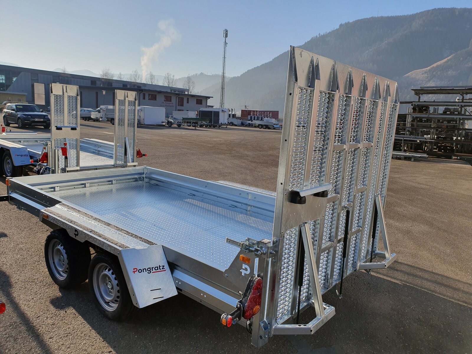 Baumaschinenanhänger, Maschinentransporter Pongratz PMT 360/18 T - neuer Baumaschinentransporter