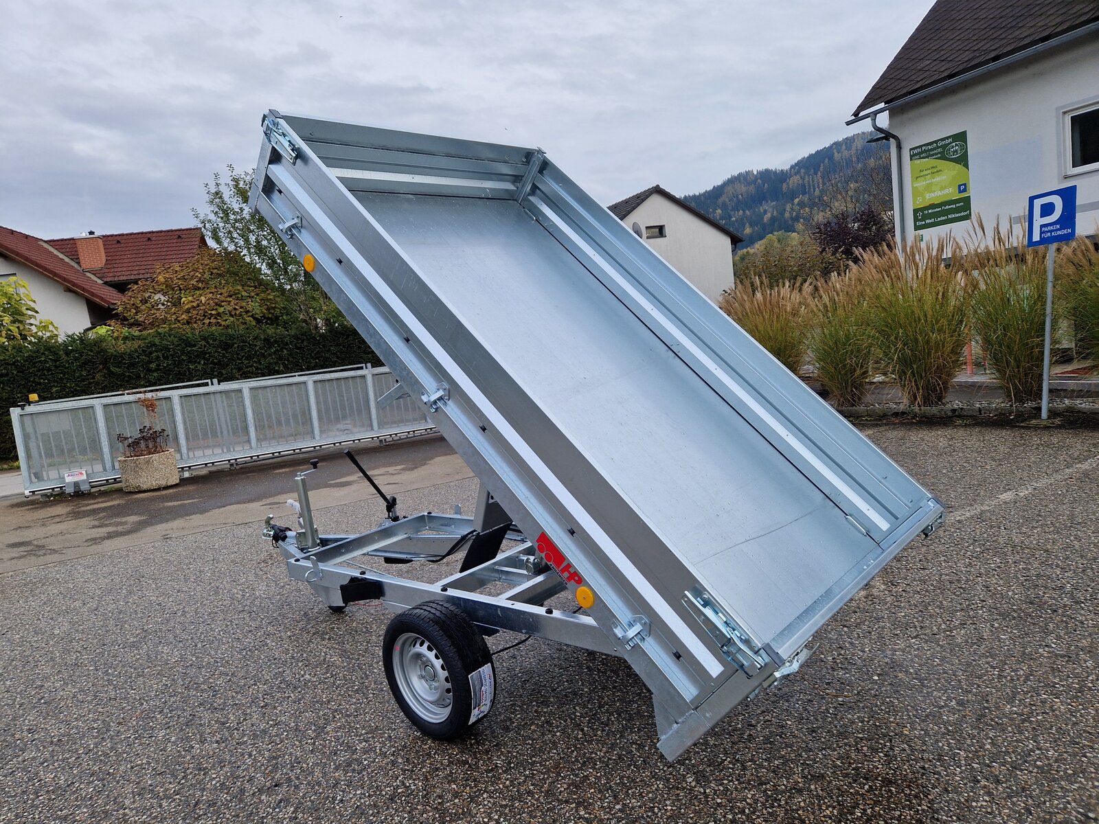 PKW-Anhänger, Rückwärtskipper HP 152515 RK, Einachs 1500 kg