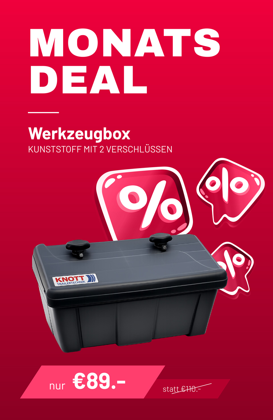 Monatsdeal Werkzeugbox
