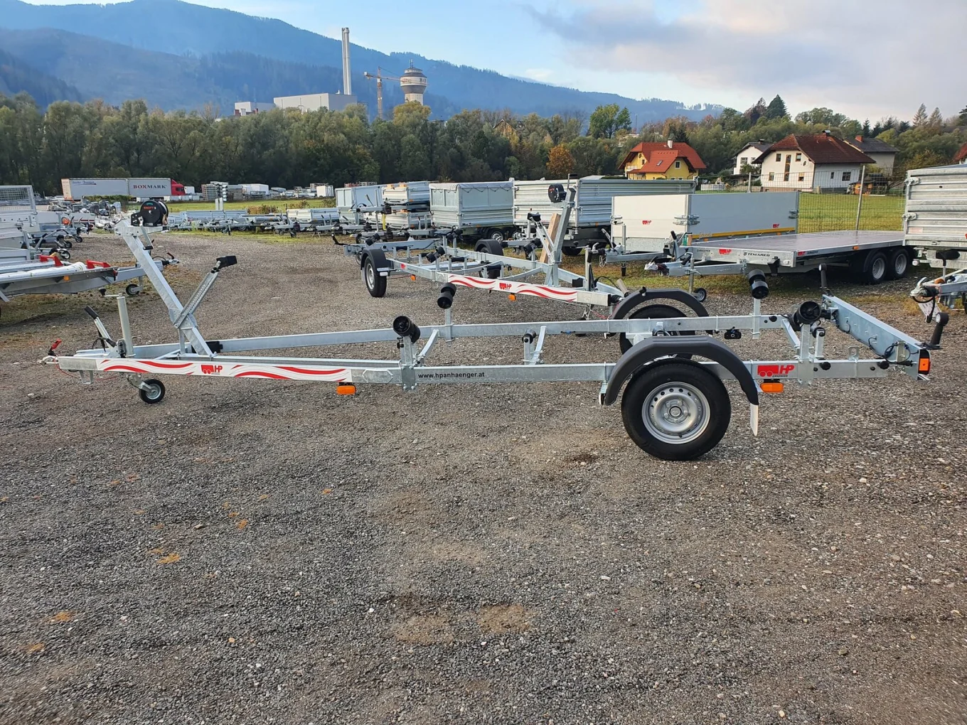 Bootsanhänger, Bootstrailer, Motorbootanhänger HP 1300 BA-R für Bootslänge bis 6,3 m