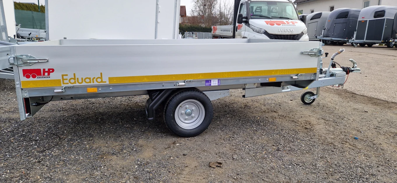 PKW-Anhänger, Autoanhänger, Eduard Hochlader 2514 G, 1350 kg GG