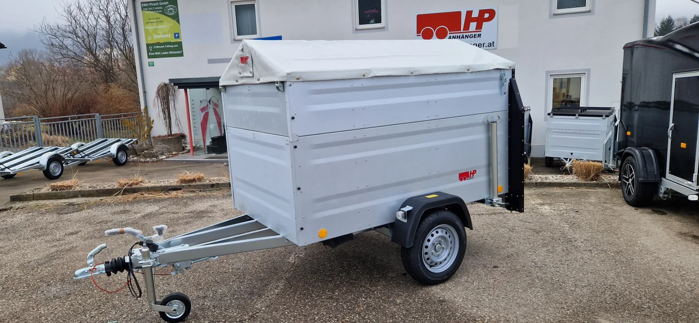 PKW-Anhänger, Autoanhänger, Kleinviehtransporter HP 2012 G-VT, 2020 x 1235 x 1070 mm, 1000 kg gebremst