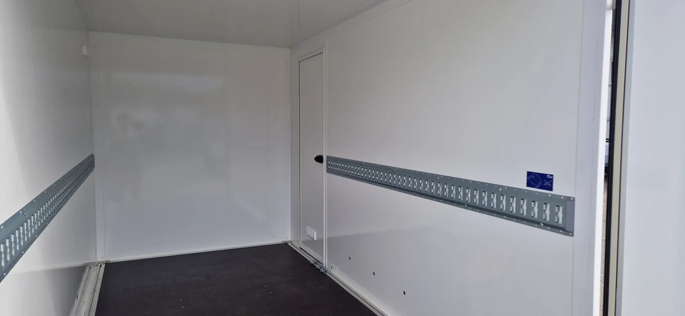 Kofferanhänger, PKW-Anhänger HP 203016-18 HK mit ALU Profil und Sandwichpaneelen 30 mm