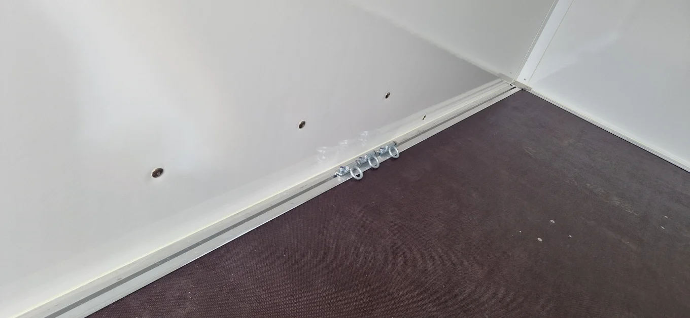 Kofferanhänger, PKW-Anhänger HP 203016-18 HK mit ALU Profil und Sandwichpaneelen 30 mm