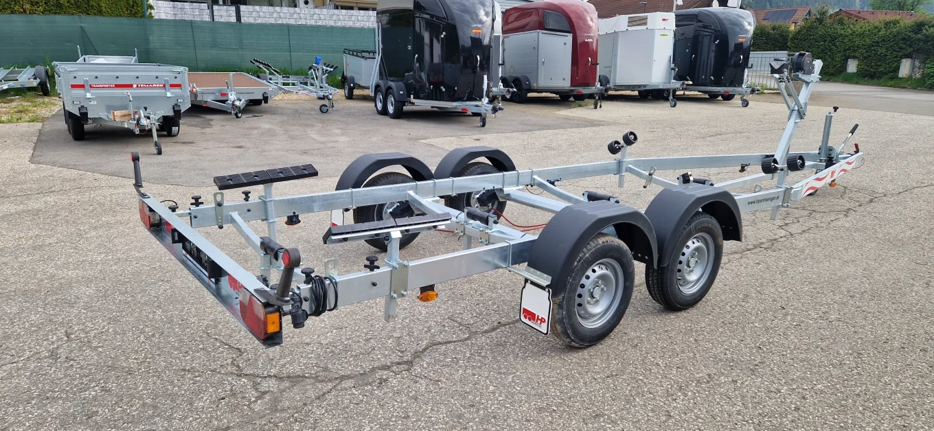 Bootsanhänger, Bootstrailer, Motorbootanhänger HP 2700 BA-R für Motorboote bis 8 m