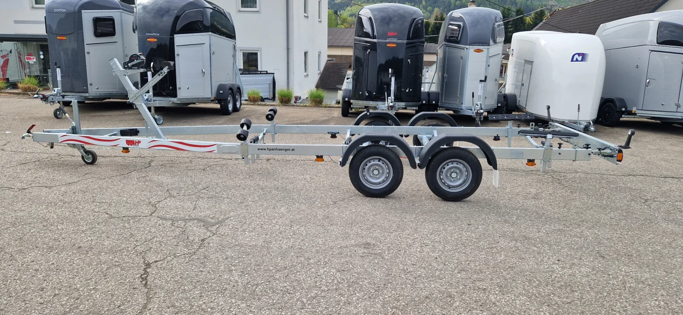 Bootsanhänger, Bootstrailer, Motorbootanhänger HP 3000 BA-R für Bootslänge bis 9 m