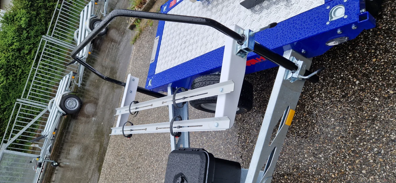 Motorradanhänger, Moto-Bike Anhänger HP 2000 für Querverladung