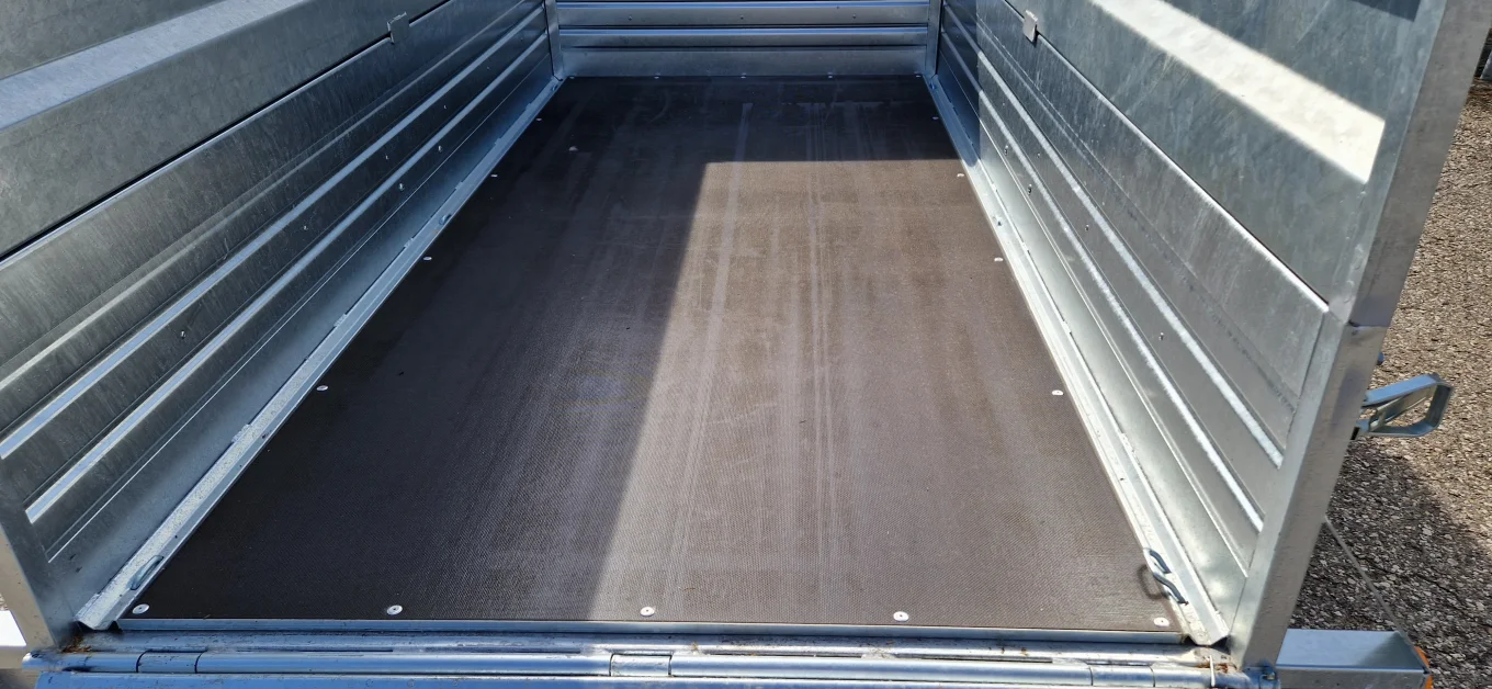 PKW-Anhänger, Autoanhänger HP 250/12 G im Set, ganzstahl-feuerverzinkt, 1300 kg GG