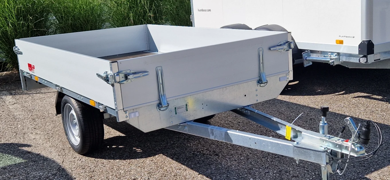 PKW-Anhänger, Hochlader, Eduard 2314 U, 2310 x 1450 x 300 mm, 750 kg ungebremst