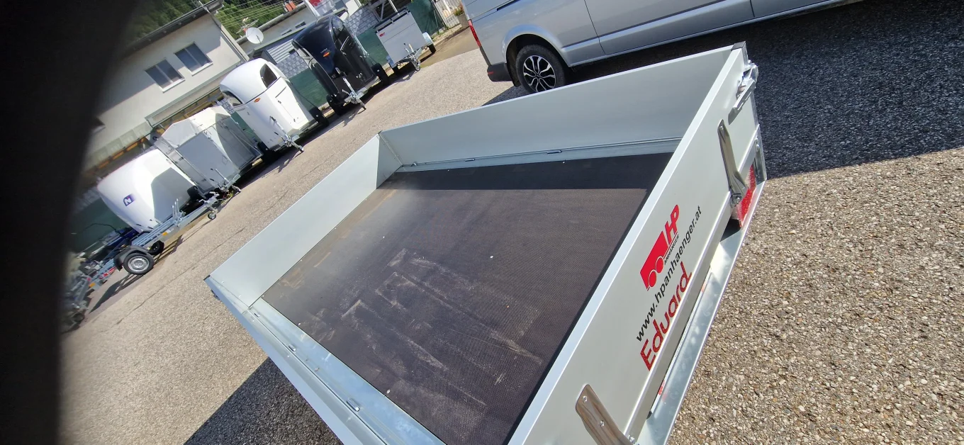 PKW-Anhänger, Hochlader, Eduard 2514 U, 2510 x 1450 x 300 mm, 750 kg ungebremst