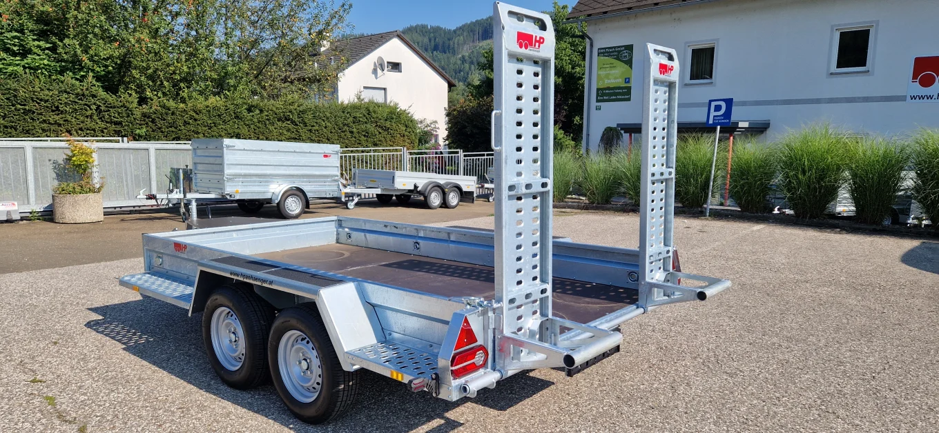 Baumaschinenanhänger, Baggeranhänger, Maschinentransporter HP 353318 T, 3500 kg