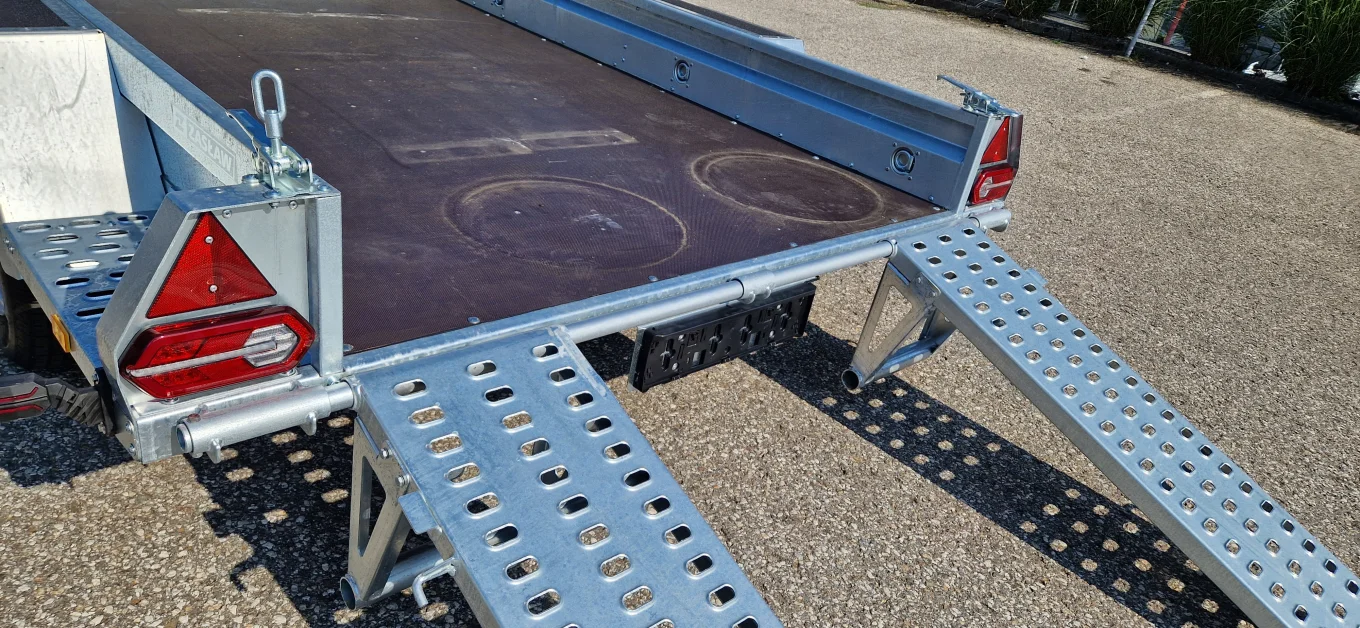 Baumaschinenanhänger, Baggeranhänger, Maschinentransporter HP 353318 T, 3500 kg