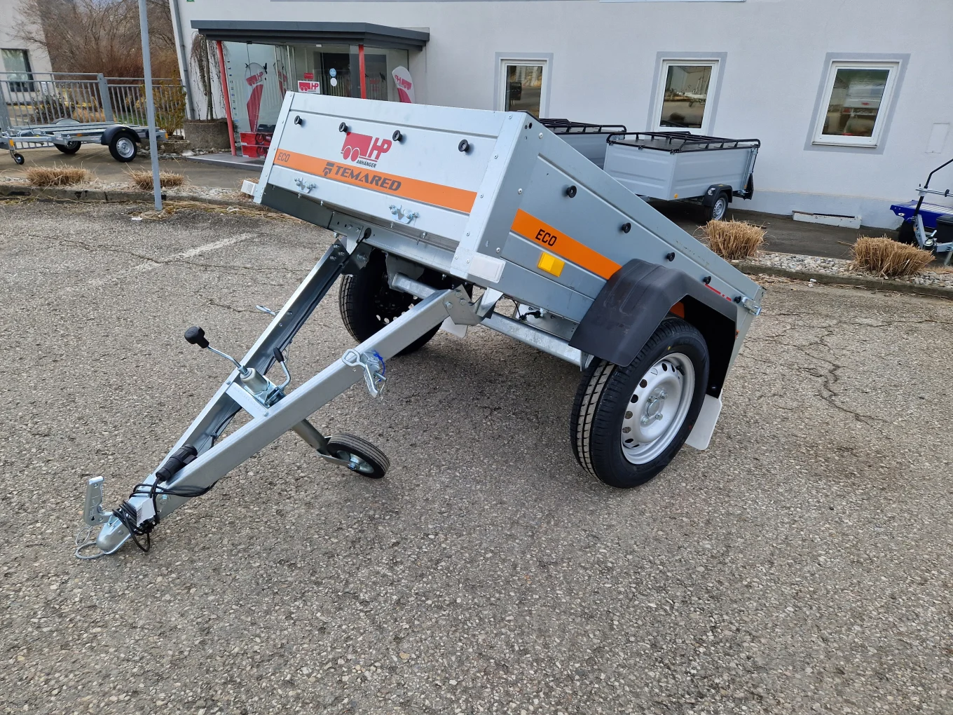 PKW-Anhänger, Autoanhänger HP 150 U Kippy, 750 kg ungebremst, 1470 x 1060 x 300 mm