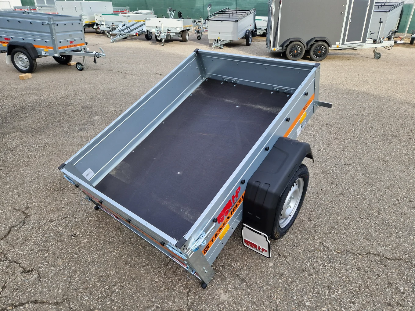 PKW-Anhänger, Autoanhänger HP 150 U Kippy, 750 kg ungebremst, 1470 x 1060 x 300 mm