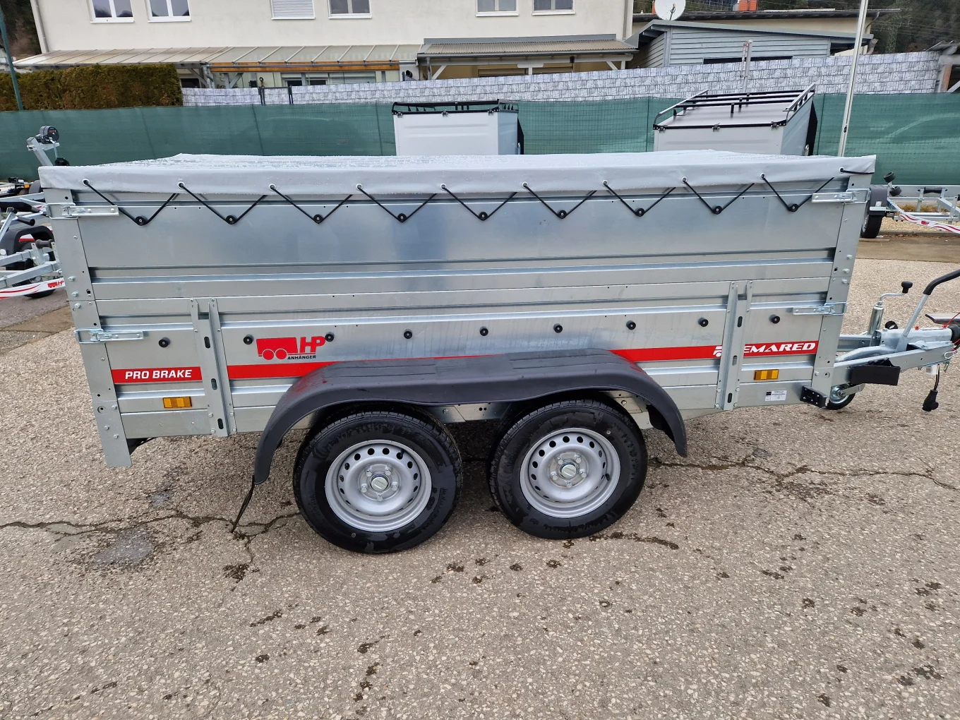 PKW-Anhänger, Autoanhänger, HP 2612 TA20, 2630x1250x800mm, 2000 kg Tandem