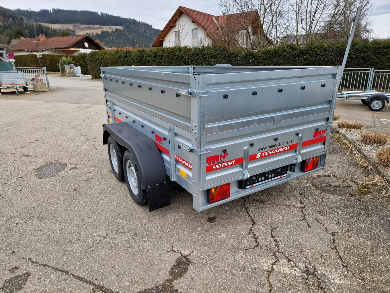 PKW-Anhänger, Autoanhänger, HP 2615 TA20, 2630x1500x800mm, 2000 kg Tandem
