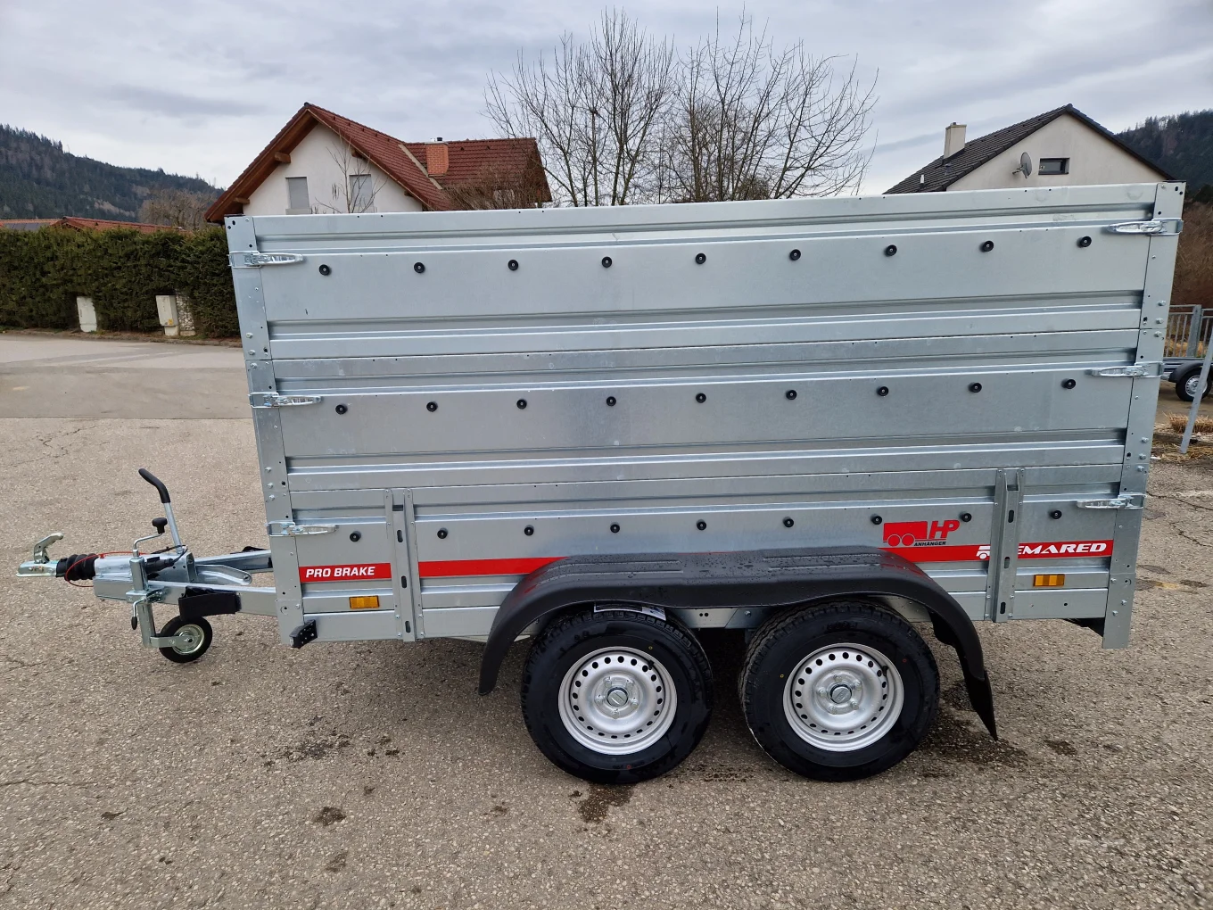 PKW-Anhänger, Autoanhänger HP 2615 TAA20, 2630x1500x1200mm, 2000 kg Tandem