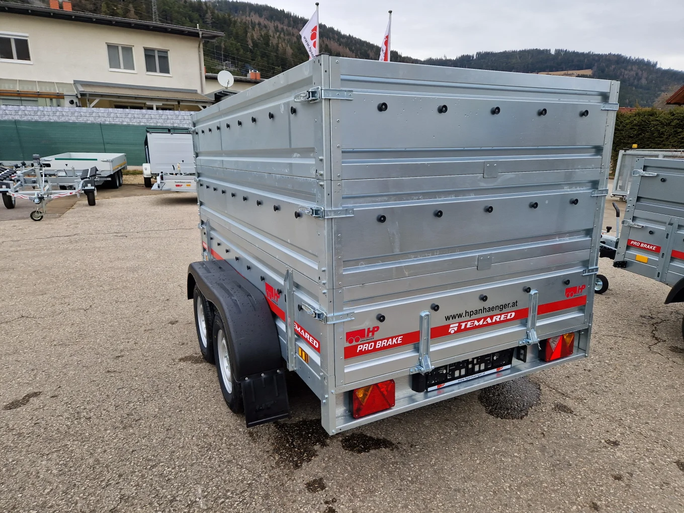 PKW-Anhänger, Autoanhänger HP 2615 TAA20, 2630x1500x1200mm, 2000 kg Tandem