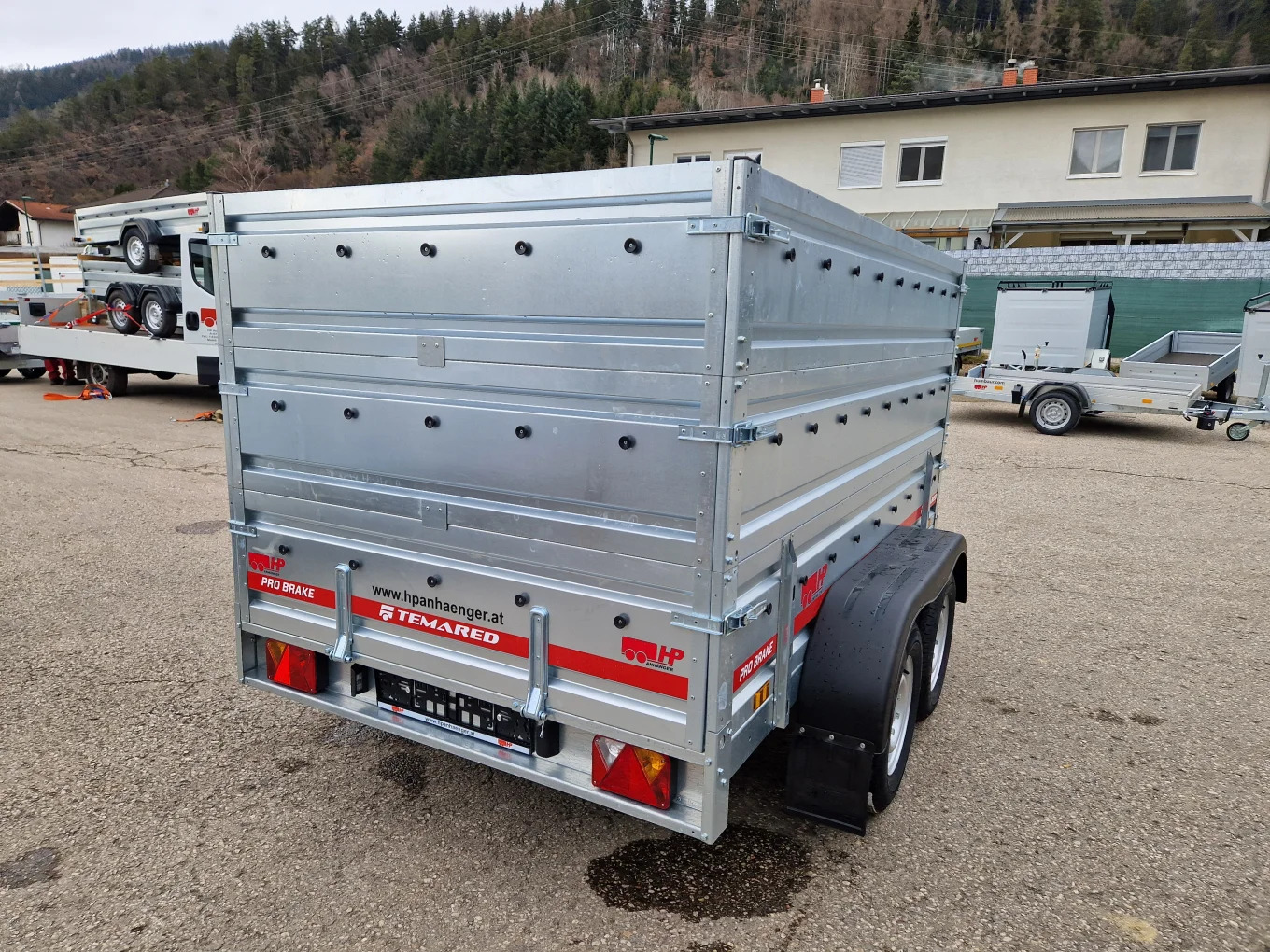 PKW-Anhänger, Autoanhänger HP 2615 TAA20, 2630x1500x1200mm, 2000 kg Tandem