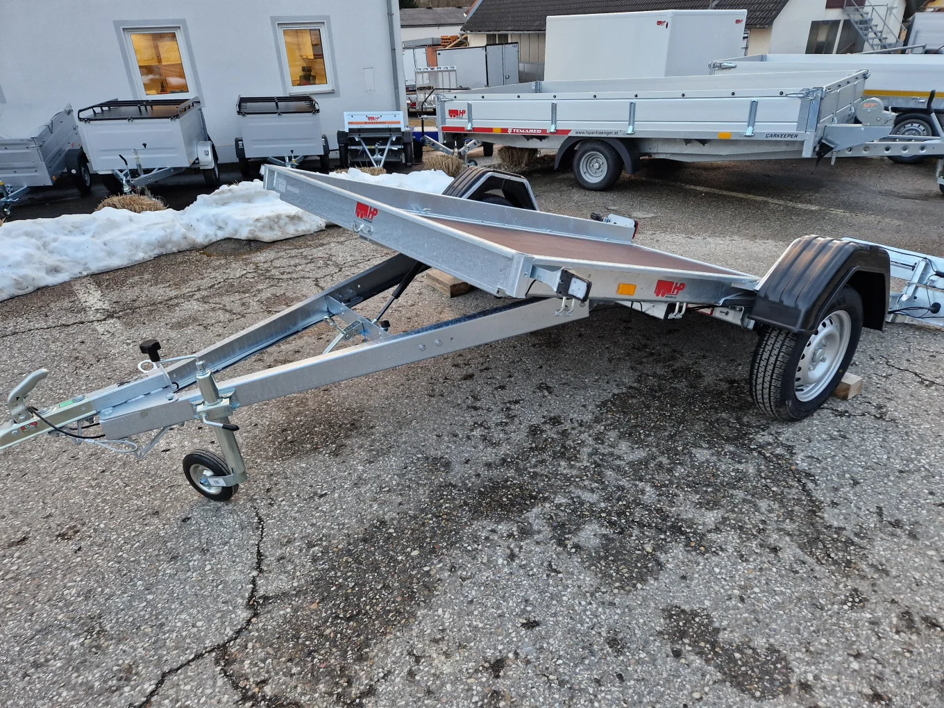 PKW-Anhänger, Fahrzeugtransporter, Universaltransporter HP 752616 UK kippbar 750 kg ungebremst