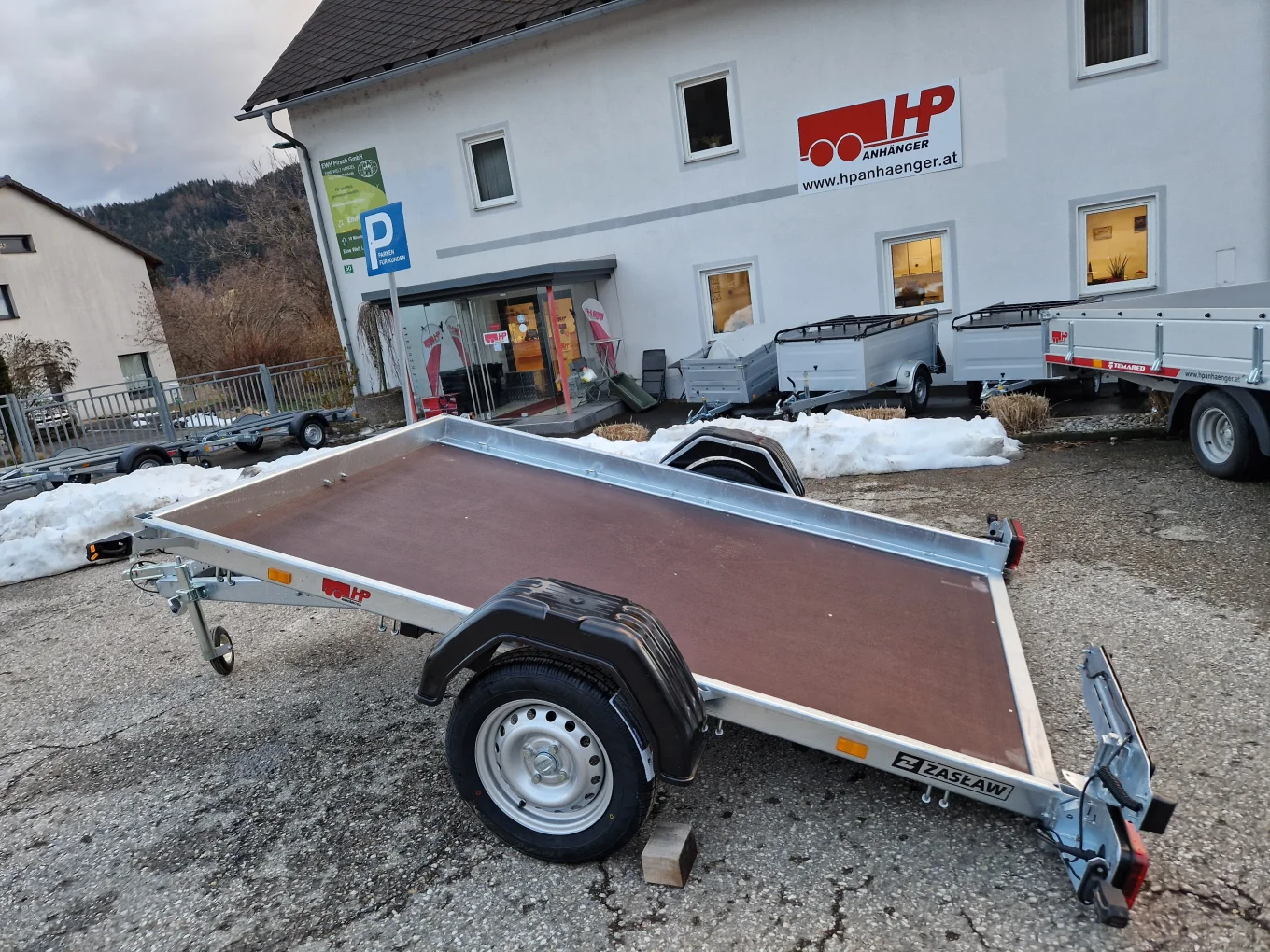 PKW-Anhänger, Fahrzeugtransporter, Universaltransporter HP 752616 UK kippbar 750 kg ungebremst
