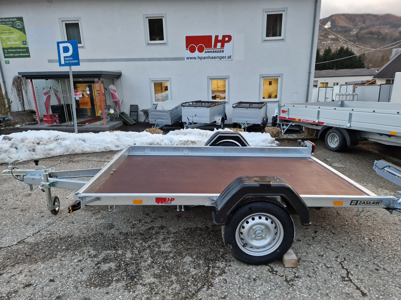 PKW-Anhänger, Fahrzeugtransporter, Universaltransporter HP 752616 UK kippbar 750 kg ungebremst