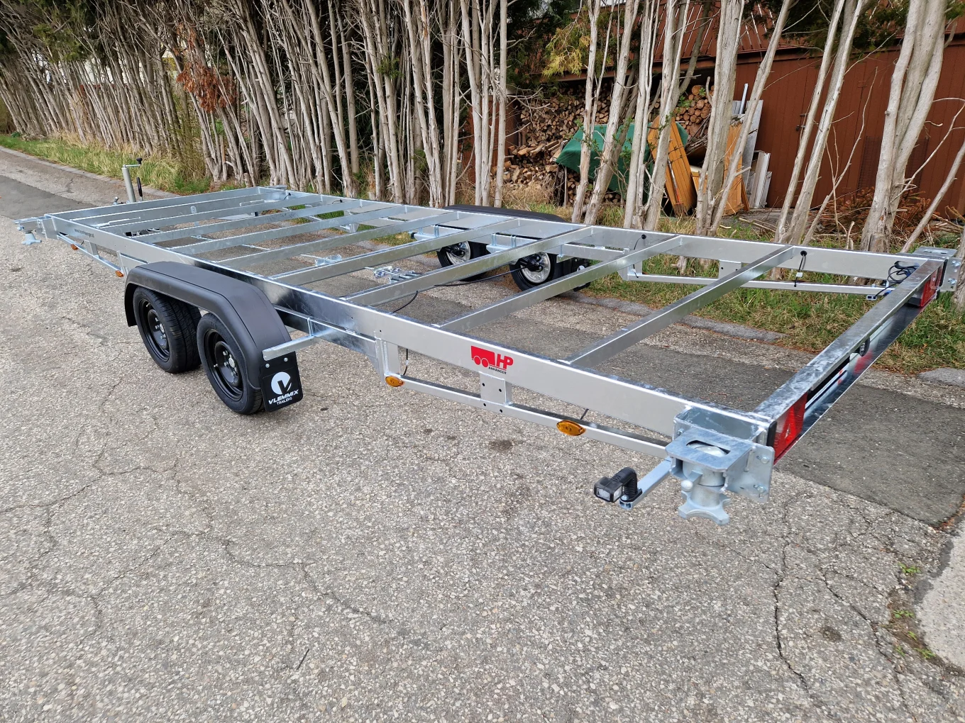 Containeranhänger HP 356024 für 20 FT Container, Tandem 2 x 1800 kg