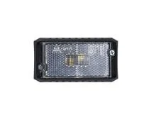 Begrenzungsleuchte WEISS für TEMARED Hochlader, Autotransporter usw.