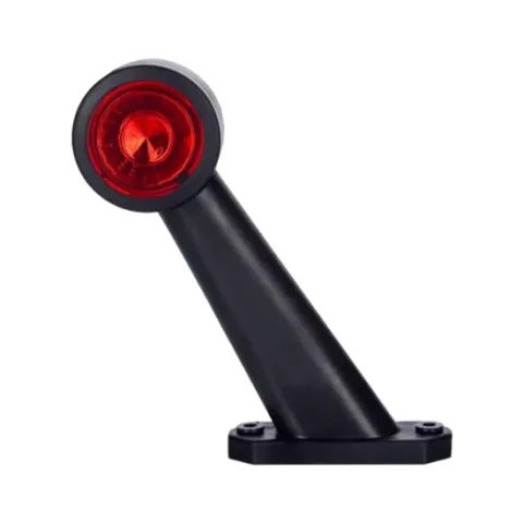 Umrissleuchte schräg rot/weiß rechts