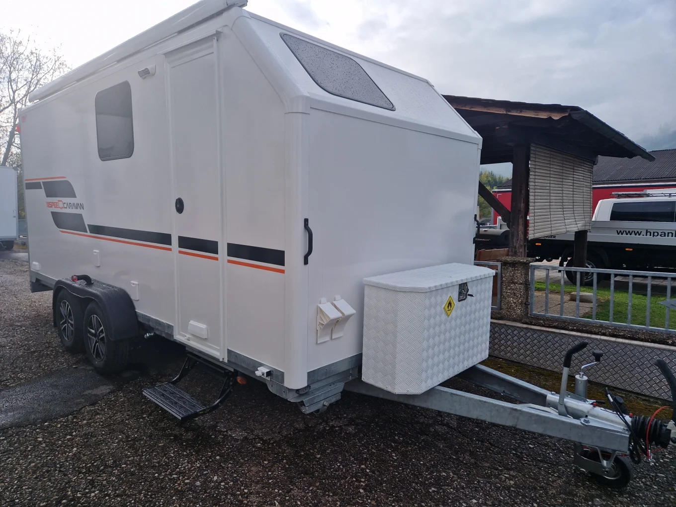 Kofferanhänger, Wohnanhänger, Speedcaravan HP 521T, 5000 x 2000 x 2000 mm