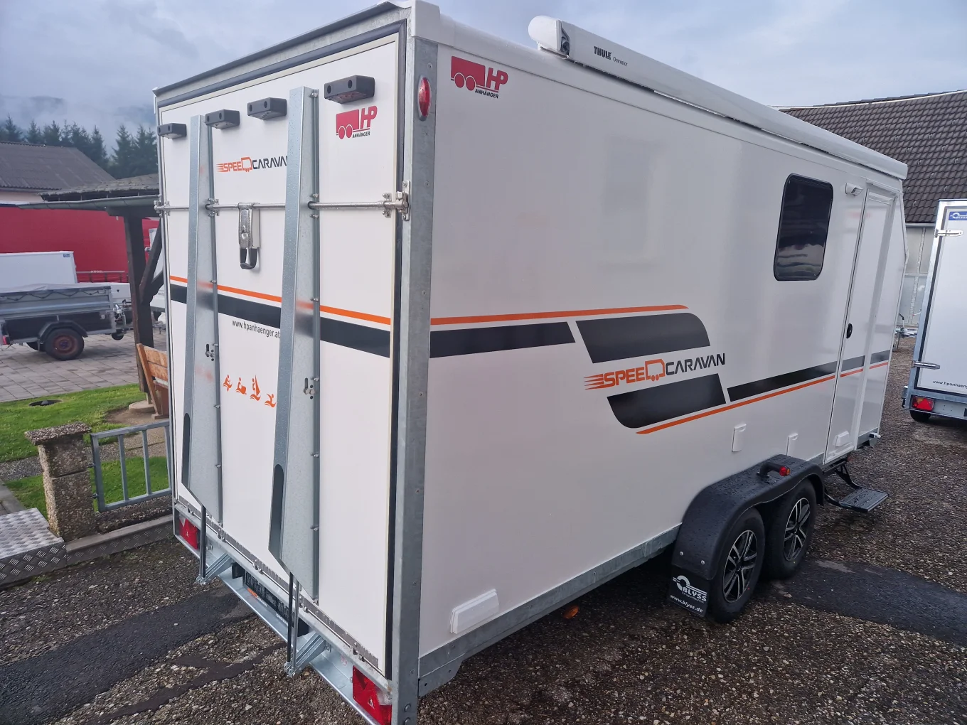 Kofferanhänger, Wohnanhänger, Speedcaravan HP 521T, 5000 x 2000 x 2000 mm