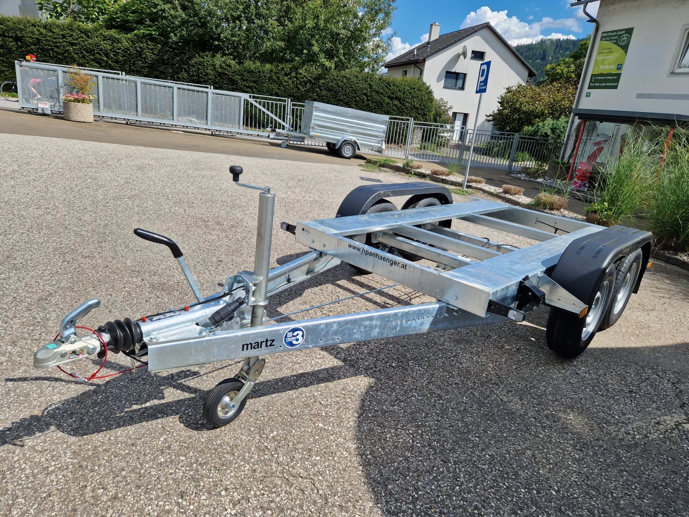 PKW-Anhänger, Tandemanhänger, Fahrgestell HP 272613 FT, 2700 kg GG