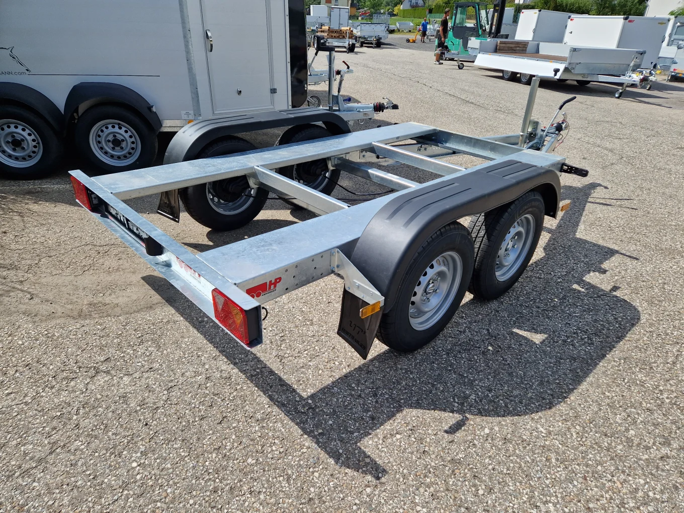 PKW-Anhänger, Tandemanhänger, Fahrgestell HP 272613 FT, 2700 kg GG