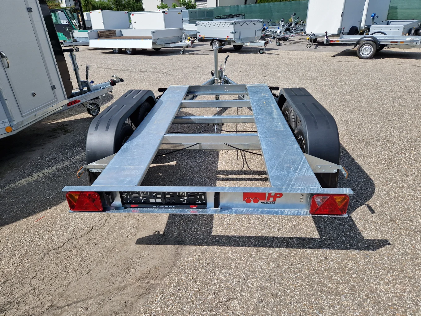 PKW-Anhänger, Tandemanhänger, Fahrgestell HP 272613 FT, 2700 kg GG