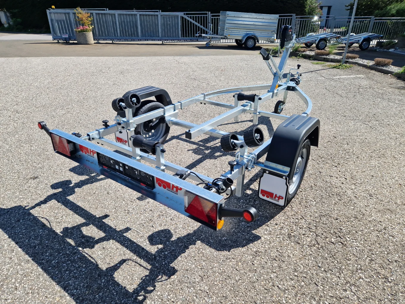 Bootsanhänger, Bootstrailer, PKW-Anhänger HP 500 BA-R für Bootslänge 4500 mm