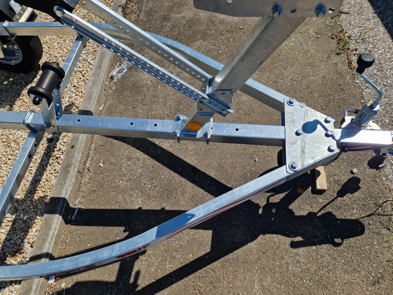 Bootsanhänger, Bootstrailer, PKW-Anhänger HP 500 BA-R für Bootslänge 4500 mm