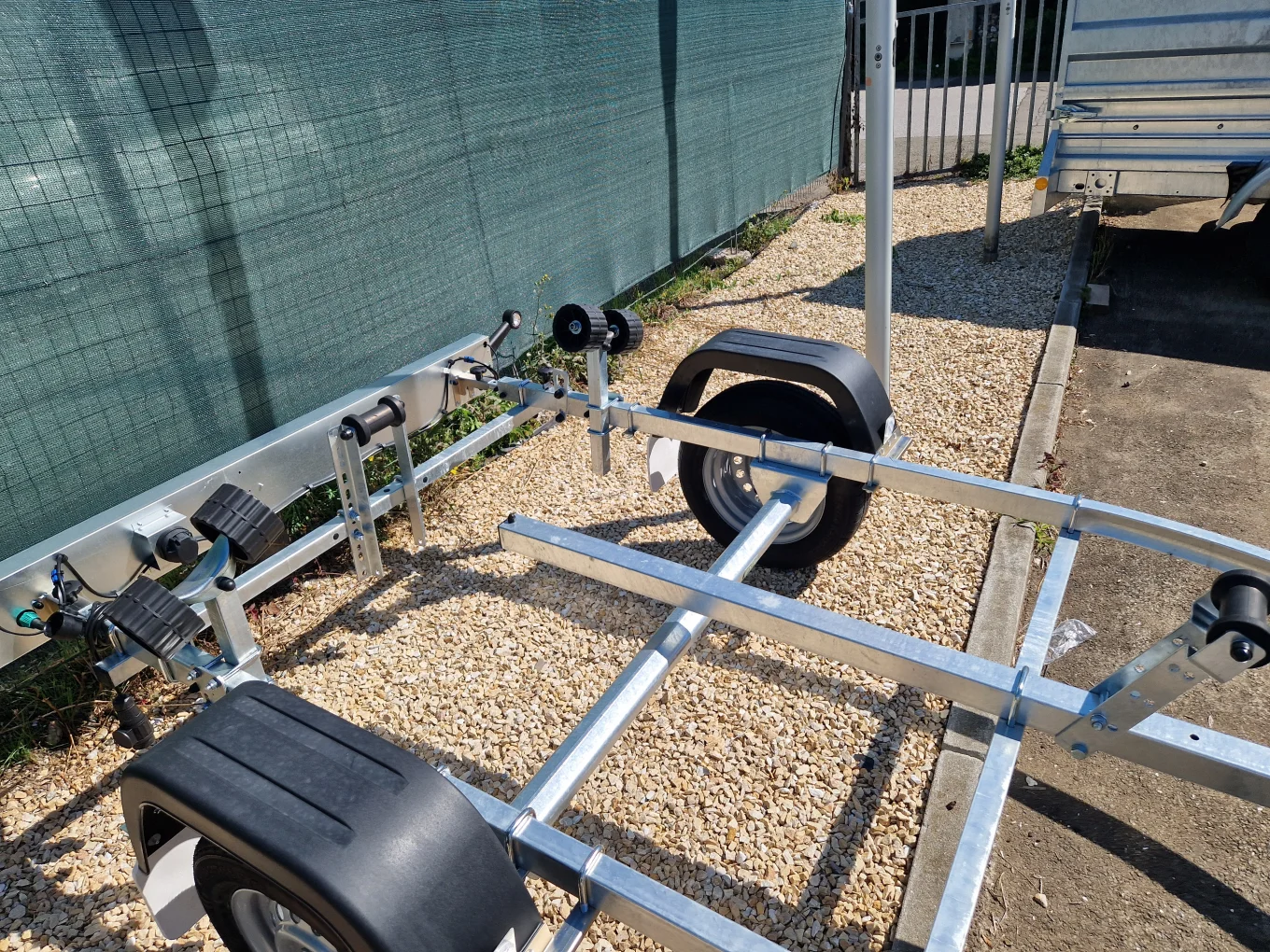 Bootsanhänger, Bootstrailer, PKW-Anhänger HP 500 BA-R für Bootslänge 4500 mm