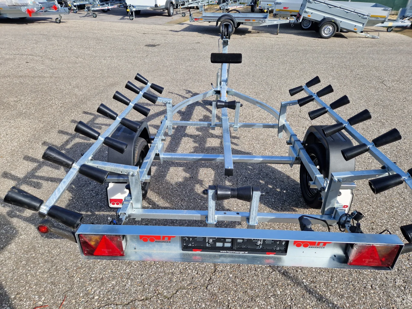 Schlauchbootanhänger, Bootsanhänger HP 500 BA-SB für Boote bis 4,5 m