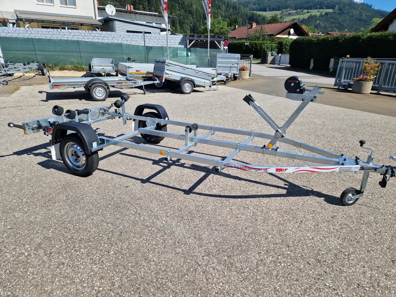 Bootsanhänger, Bootstrailer PKW-Anhänger HP 750 BA-R für Boote bis 5,7 m