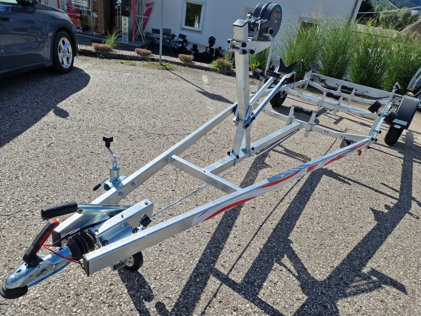 Bootsanhänger, Motorbootanhänger HP 1000 BA-R, 1000 kg gebremst