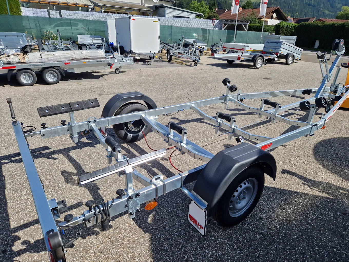 Bootsanhänger, Motorbootanhänger HP 1000 BA-R, 1000 kg gebremst