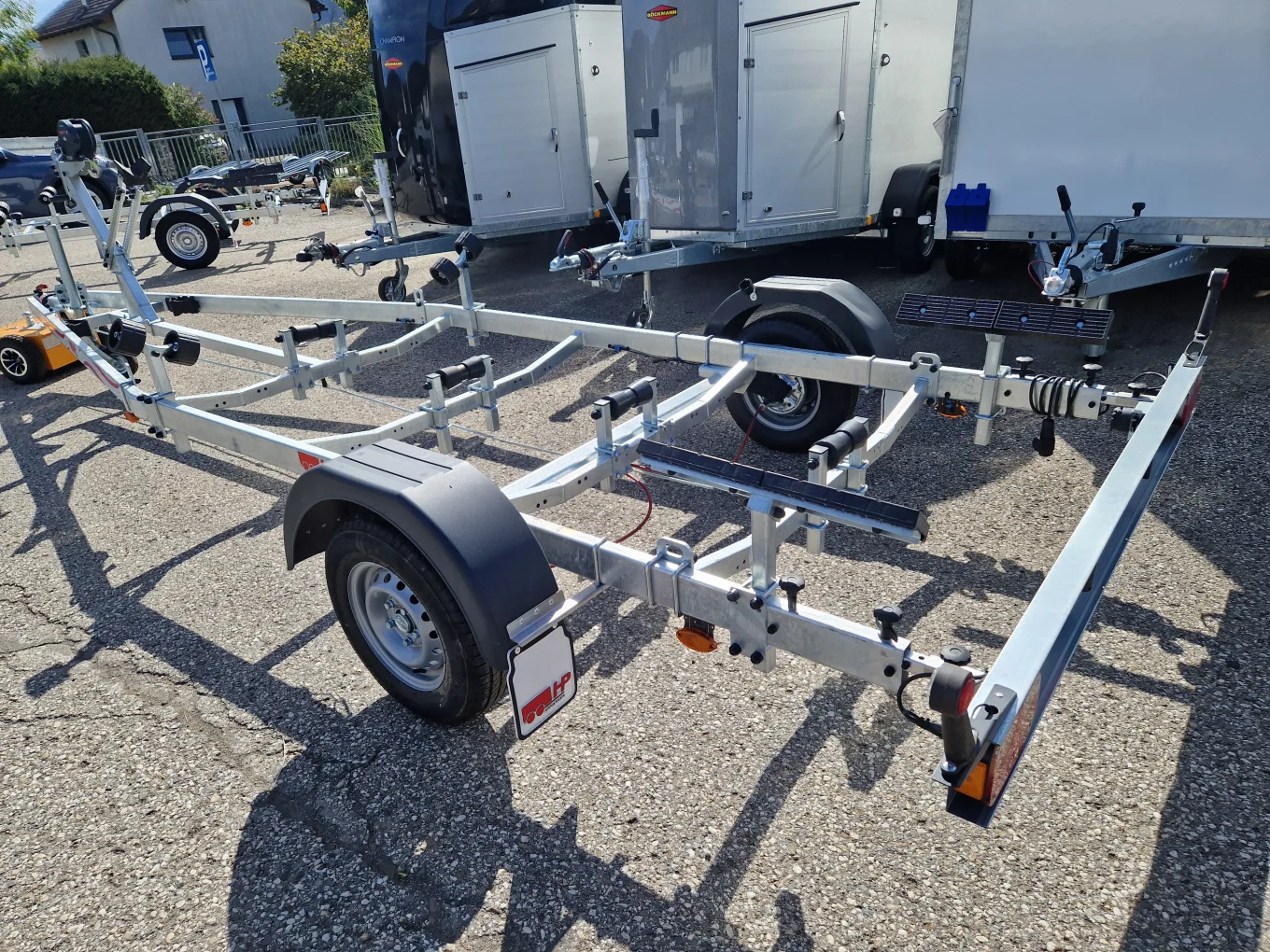 Bootsanhänger, Motorbootanhänger HP 1000 BA-R, 1000 kg gebremst