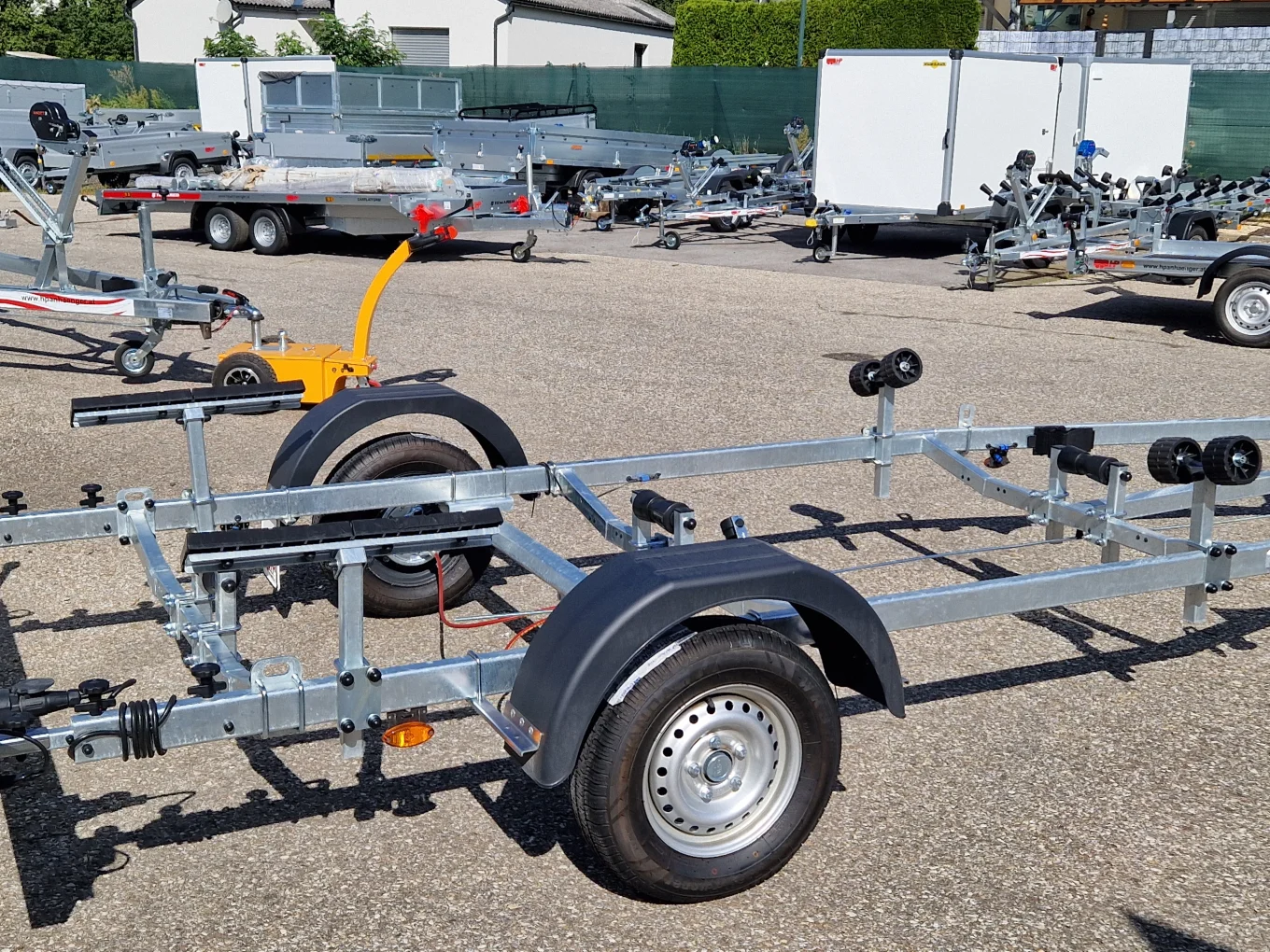 Bootsanhänger, Motorbootanhänger HP 1000 BA-R, 1000 kg gebremst