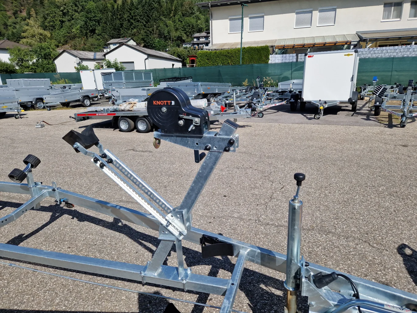 Bootsanhänger, Motorbootanhänger HP 1000 BA-R, 1000 kg gebremst