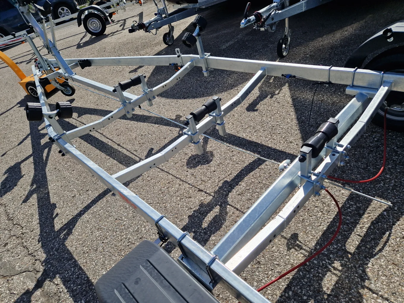 Bootsanhänger, Motorbootanhänger HP 1000 BA-R, 1000 kg gebremst
