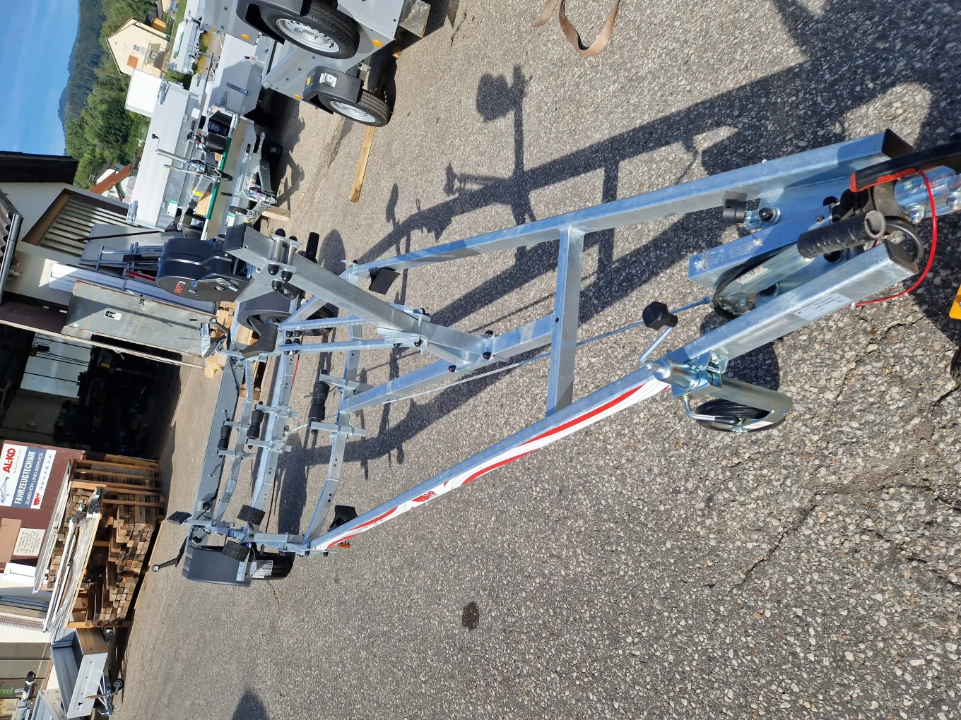 Bootsanhänger, Bootstrailer, Motorbootanhänger PKW-Anhänger HP 1500 BA-R für Boote bis 7 m