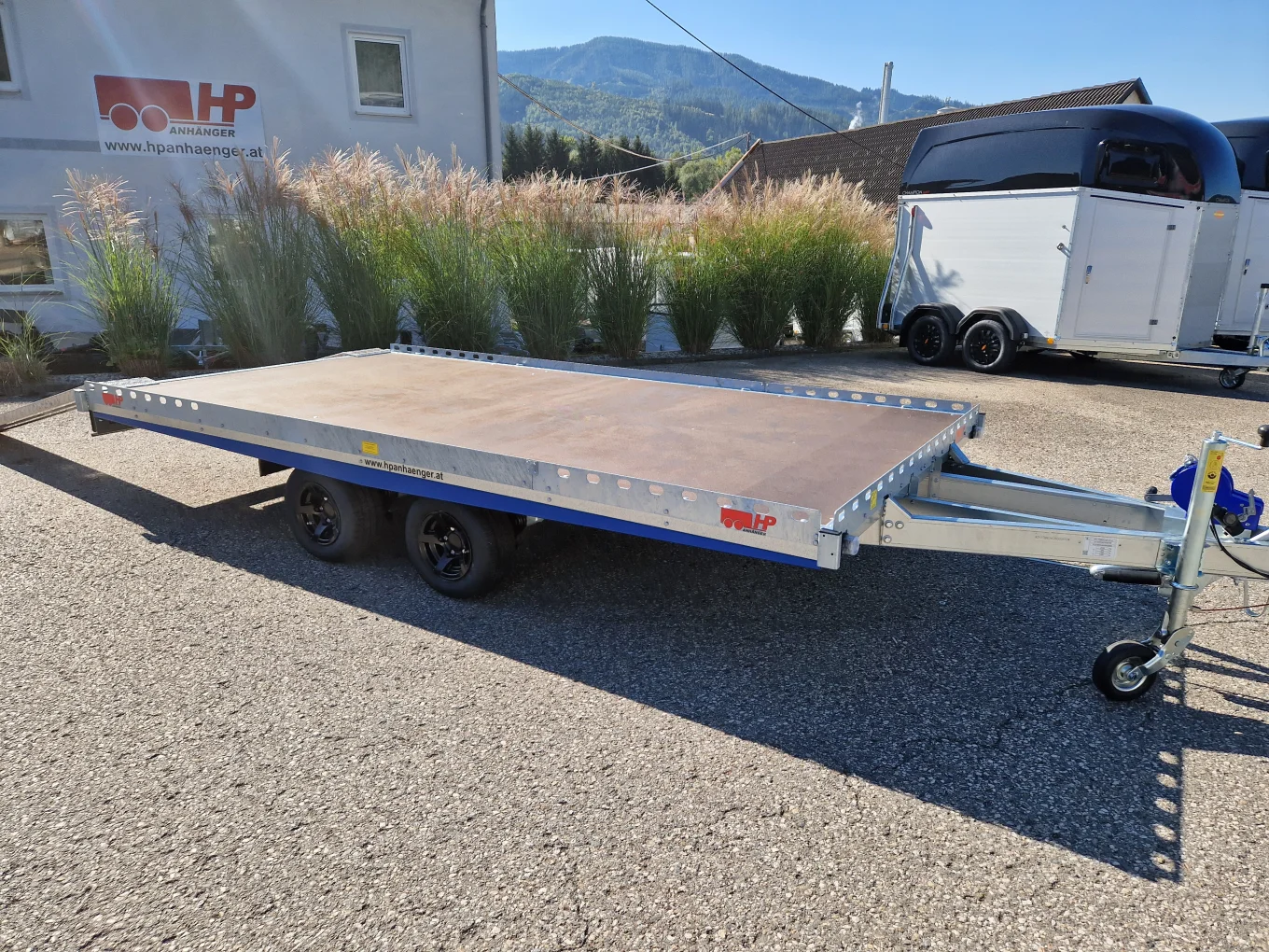 Autotransporter, Fahrzeugtransporter, Universalanhänger, Plateauanhänger HP 402027 ATP